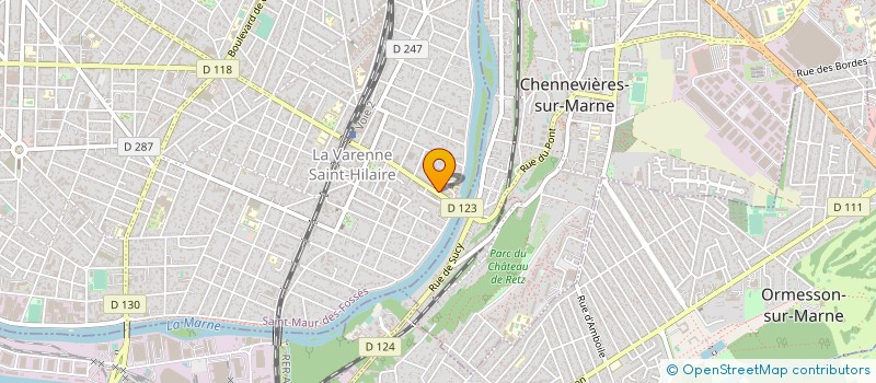 localisation de l'entreprise SCM GINEDENT à SAINT-MAUR-DES-FOSSES