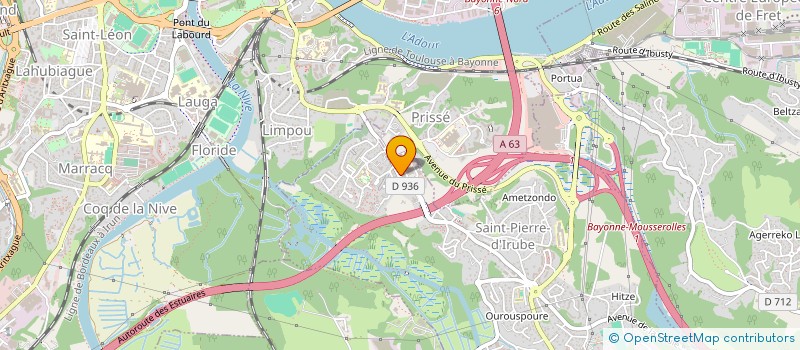 localisation de l'entreprise SCM GOCHOA à SAINT-PIERRE-D'IRUBE