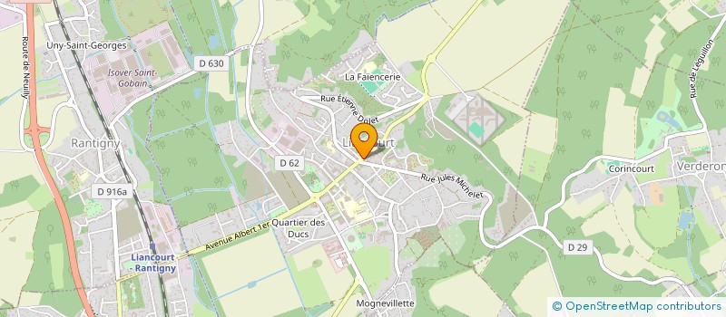 localisation de l'entreprise SCM GOGORA - DEVISME  LIANCOURT