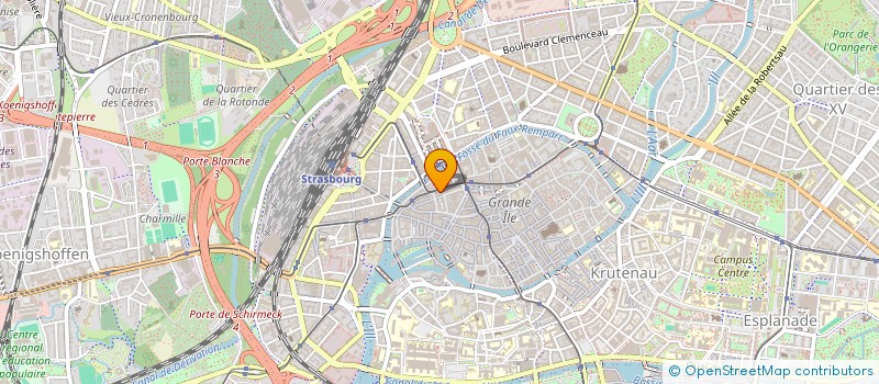 localisation de l'entreprise SCM GOTHAM  STRASBOURG