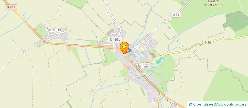 localisation de l'entreprise SCM GRAPIN LAUVRAY PIQUARD  DELME