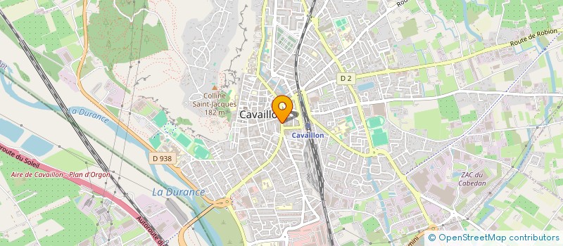 localisation de l'entreprise SCM GREGOIRE POUZOL SAUVAGE à CAVAILLON