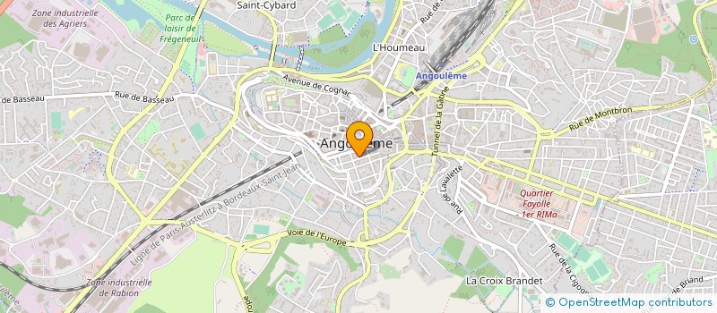 localisation de l'entreprise SCM GROBOST-POIRIER  ANGOULEME