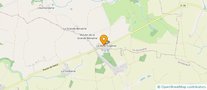 localisation de l'entreprise SCM GROUPE ESSOR à LES ACHARDS