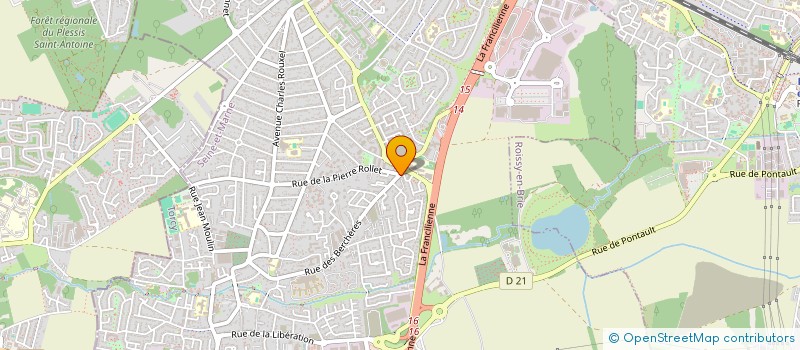 localisation de l'entreprise SCM GROUPE MEDICAL DES BERCHERES à PONTAULT-COMBAULT