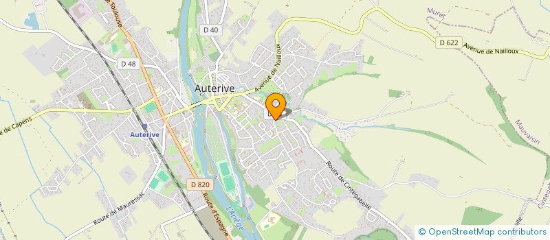 localisation de l'entreprise SCM GROUPE MEDICAL MICHELET  AUTERIVE