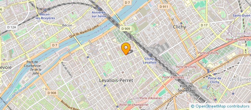 localisation de l'entreprise SCM GROUPE MEDICAL VALOIS à LEVALLOIS-PERRET