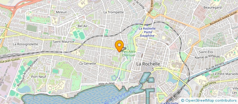 localisation de l'entreprise SCM GYNOCEA  LA ROCHELLE