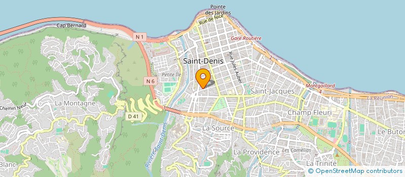 localisation de l'entreprise SCM HADIT à SAINT-DENIS