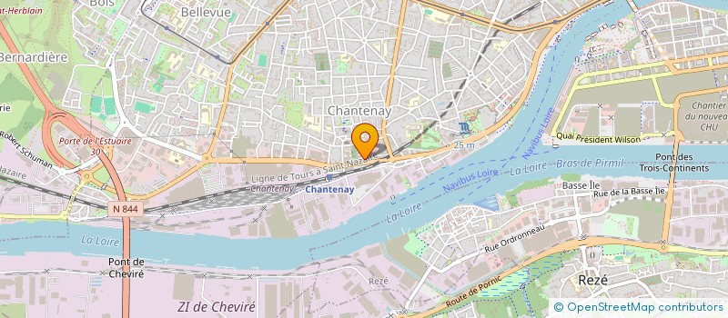 localisation de l'entreprise SCM HAROLD à NANTES