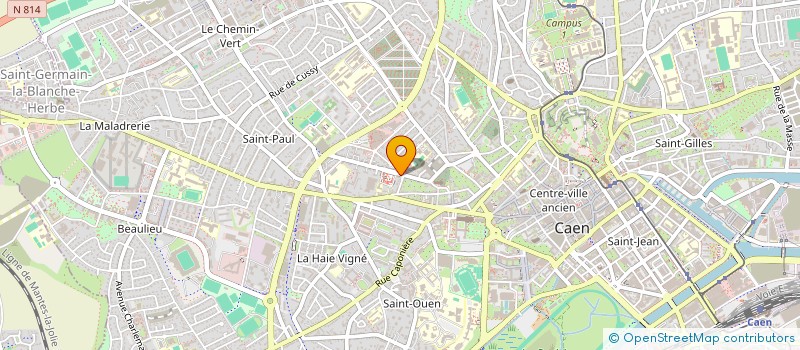 localisation de l'entreprise SCM HASTINGS à CAEN