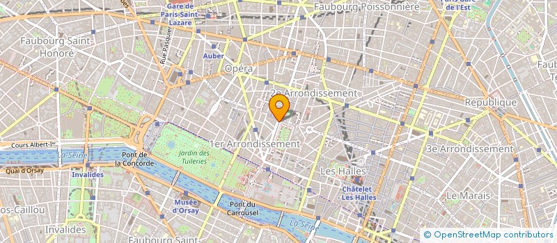 localisation de l'entreprise SCM HAZAN REY-GASCON à PARIS