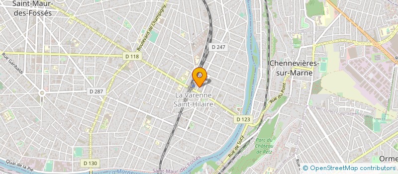 localisation de l'entreprise SCM HEINE - BENHAMOU à SAINT-MAUR-DES-FOSSES