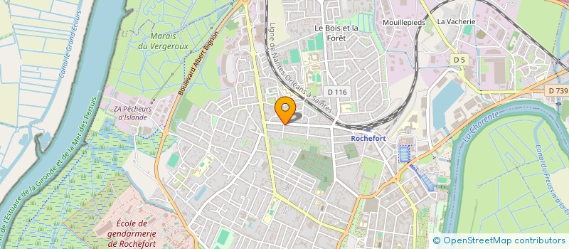 localisation de l'entreprise SCM HENIN CHASTIN  ROCHEFORT