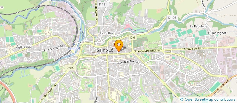 localisation de l'entreprise SCM HERPIN & PIGNOLET - AVOCATS  SAINT-LO