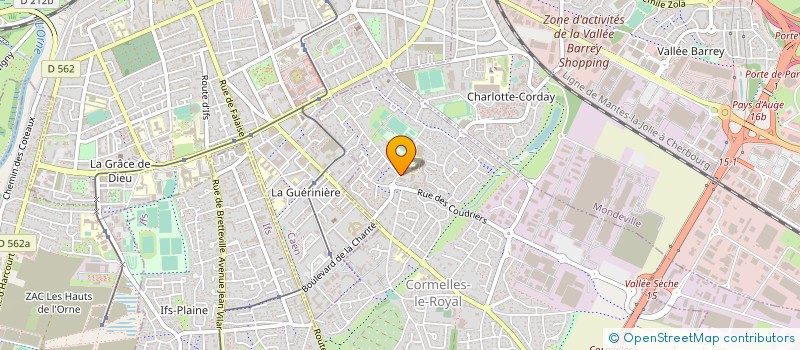 localisation de l'entreprise SCM HIPPOCRATE à CORMELLES-LE-ROYAL