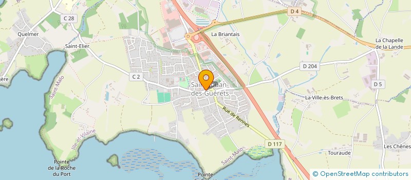 localisation de l'entreprise SCM HOUEIX MORIN  SAINT-JOUAN-DES-GUERETS