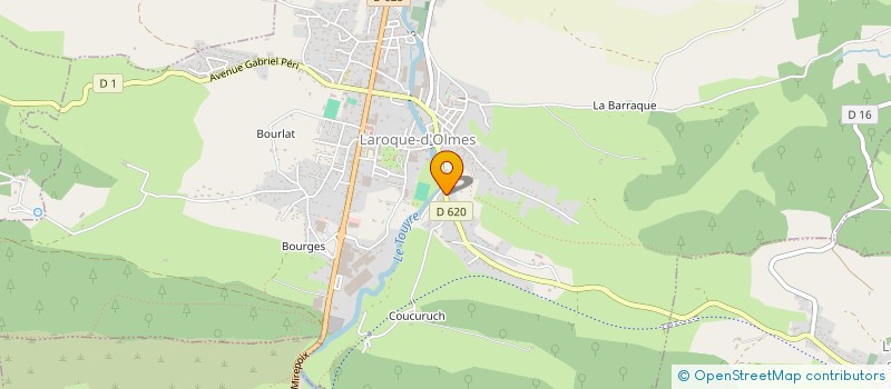 localisation de l'entreprise SCM HOVIL à LAROQUE-D'OLMES
