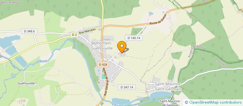 localisation de l'entreprise SCM HS-DENTAL à BELHOMERT-GUEHOUVILLE