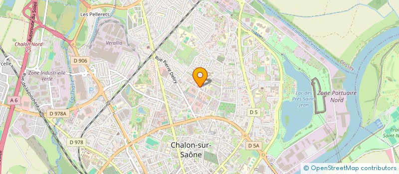 localisation de l'entreprise SCM ICB CHALON à CHALON-SUR-SAONE