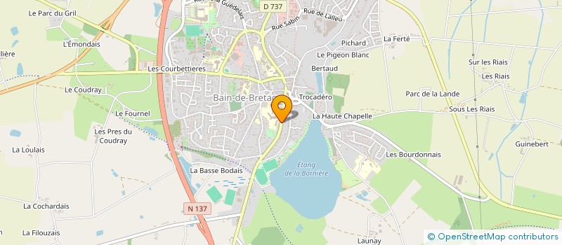 localisation de l'entreprise SCM IDEL  BAIN-DE-BRETAGNE