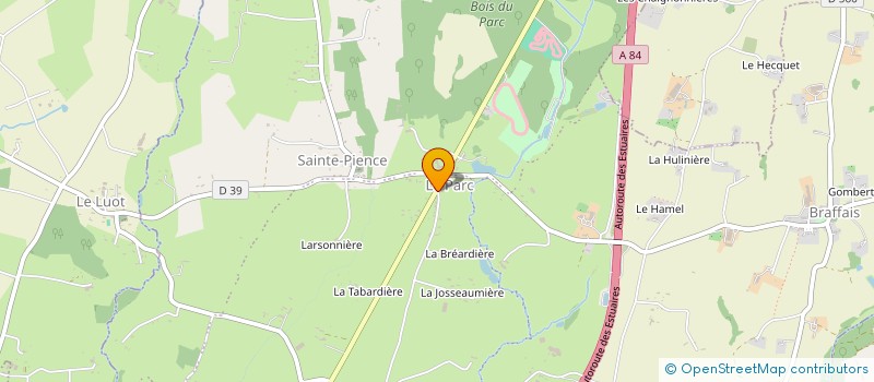 localisation de l'entreprise SCM IDEL LE PARC  LE PARC