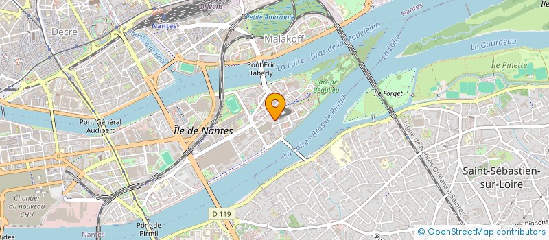 localisation de l'entreprise SCM ILE DE NANTES à NANTES