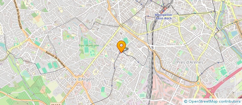 localisation de l'entreprise SCM IMAGE MEDICALE  MONTPELLIER