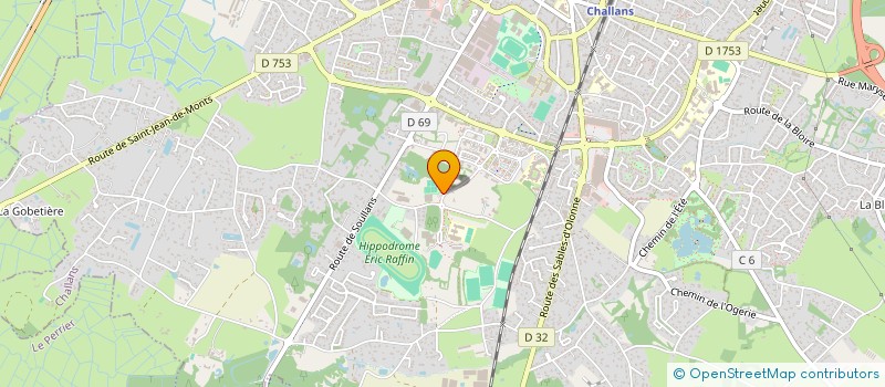 localisation de l'entreprise SCM IMAGERIE DE LA PREE AUX DUCS à CHALLANS