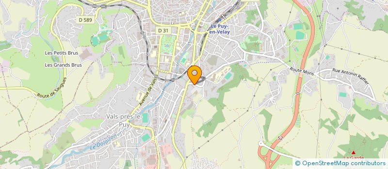 localisation de l'entreprise SCM IMAGERIE MEDICALE DE HAUTE LOIRE à LE PUY-EN-VELAY