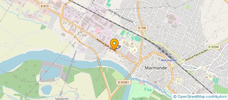 localisation de l'entreprise SCM IMAGERIE MEDICALE DU MARMANDAIS  MARMANDE