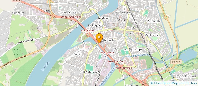 localisation de l'entreprise SCM IMAGERIE MEDICALE DU PAYS D ARLES à ARLES