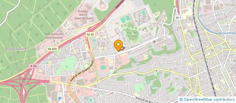 localisation de l'entreprise SCM IMAGERIE MEDICALE MAJORELLE  NANCY