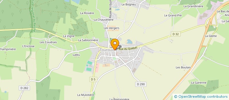 localisation de l'entreprise SCM INFI RA TO à TOUROUVRE AU PERCHE
