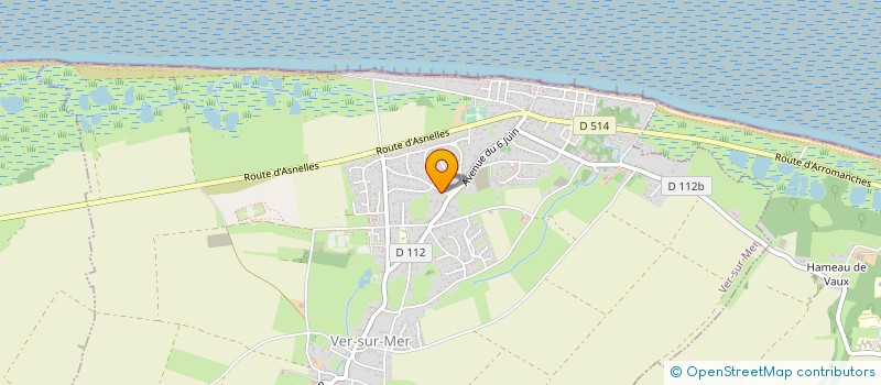 localisation de l'entreprise SCM INFIRMERES PHILIPPINE-ARCADE  VER-SUR-MER