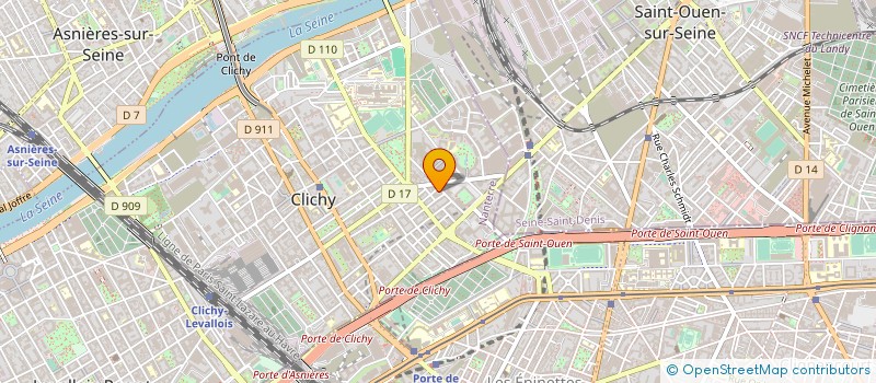localisation de l'entreprise SCM INFIRMIER à CLICHY