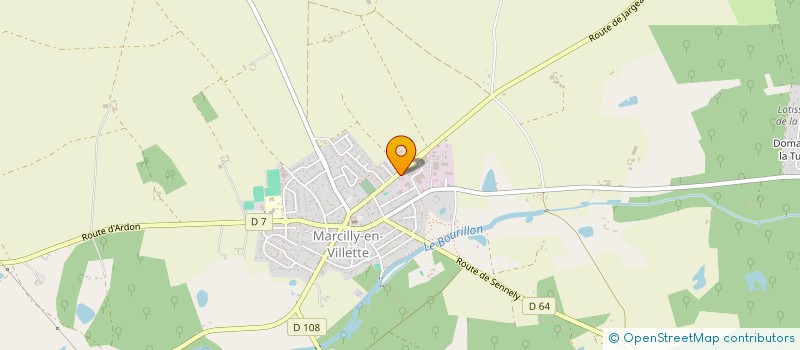 localisation de l'entreprise SCM INFIRMIERS MARCILLY à MARCILLY-EN-VILLETTE