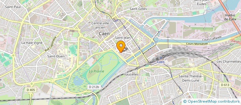 localisation de l'entreprise SCM INFIRMIERS SAINT-JEAN à CAEN