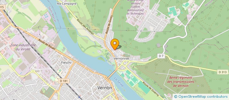 localisation de l'entreprise SCM INFIRMIERS VERNON PORT MORT  VERNON