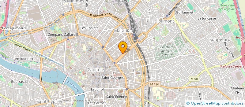 localisation de l'entreprise SCM INTERCARDIO à TOULOUSE