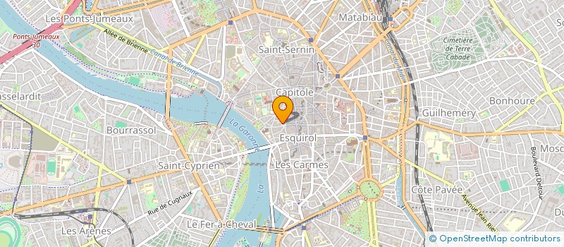 localisation de l'entreprise SCM INTERPROFESSIONNELLE ARPAC à TOULOUSE