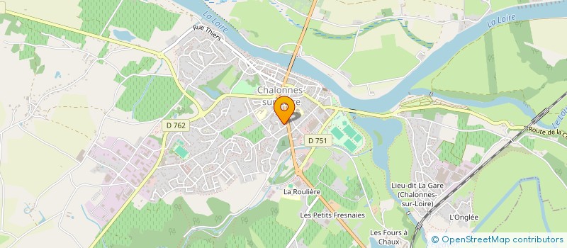 localisation de l'entreprise SCM INTERPROFESSIONNELLE PERROT-BRISSET à CHALONNES-SUR-LOIRE