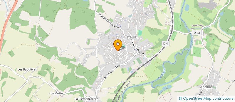 localisation de l'entreprise SCM ISPAS MURARIU  ITEUIL