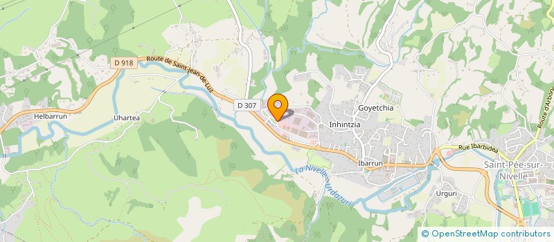 localisation de l'entreprise SCM J-L-G  SAINT-PEE-SUR-NIVELLE