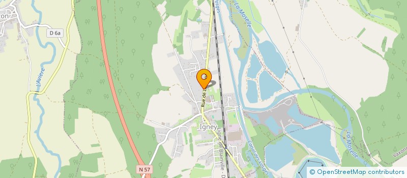 localisation de l'entreprise SCM JEAN BERNARD  THAON-LES-VOSGES