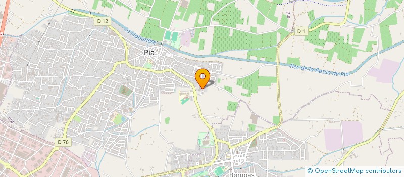 localisation de l'entreprise SCM JEM  PIA