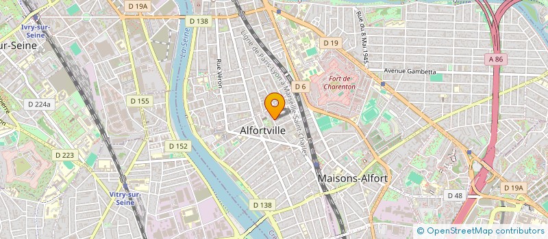 localisation de l'entreprise SCM JEUNADENT à ALFORTVILLE