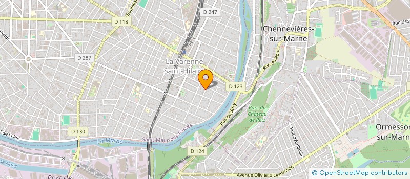 localisation de l'entreprise SCM JOCOMO à SAINT-MAUR-DES-FOSSES