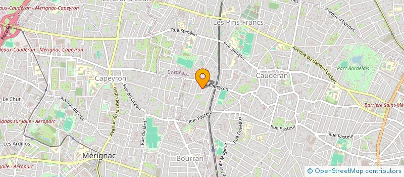 localisation de l'entreprise SCM JORY-RENAUDIN à BORDEAUX