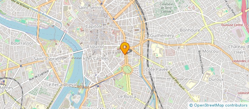 localisation de l'entreprise SCM JP AUTHIER A AUTHIER M REY à TOULOUSE